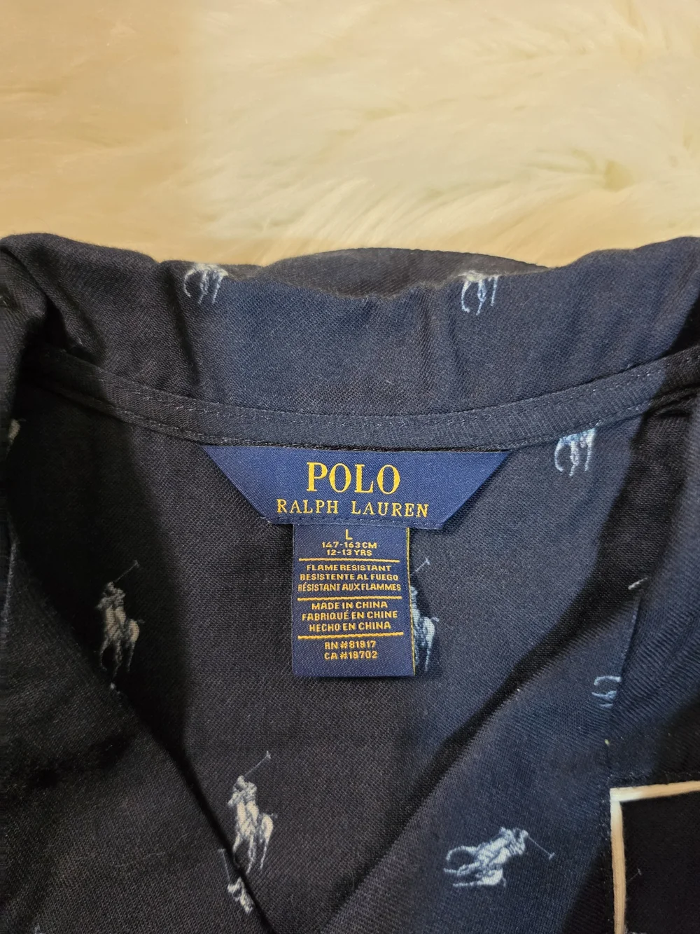 Ralph Lauren cozy boys